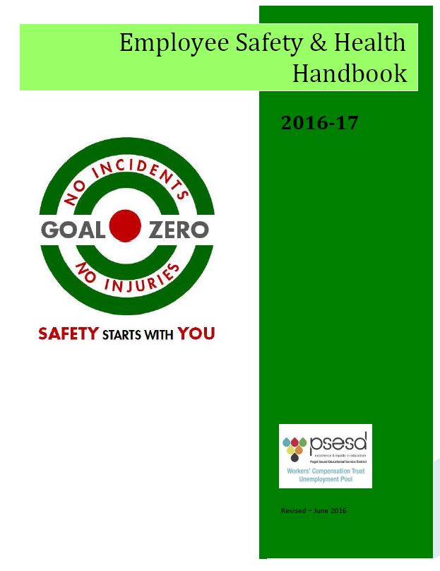 2016 17 Employee Health Safety Handbook Available